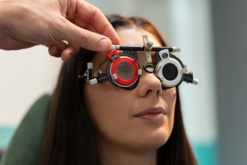 Visita oculistica patente