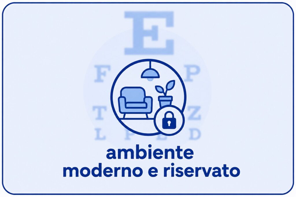 Oculista Manerbio, ambienti moderni del Poliambulatorio ManerbioMed