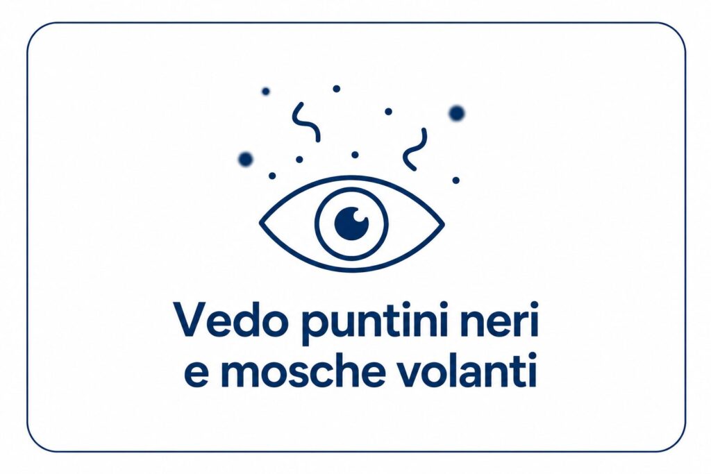 Puntini neri e mosche volanti