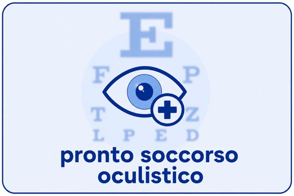 Oculista Manerbio, Pronto soccorso oculistico