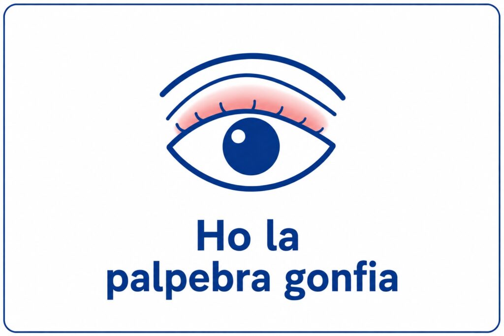 Palpebra gonfia